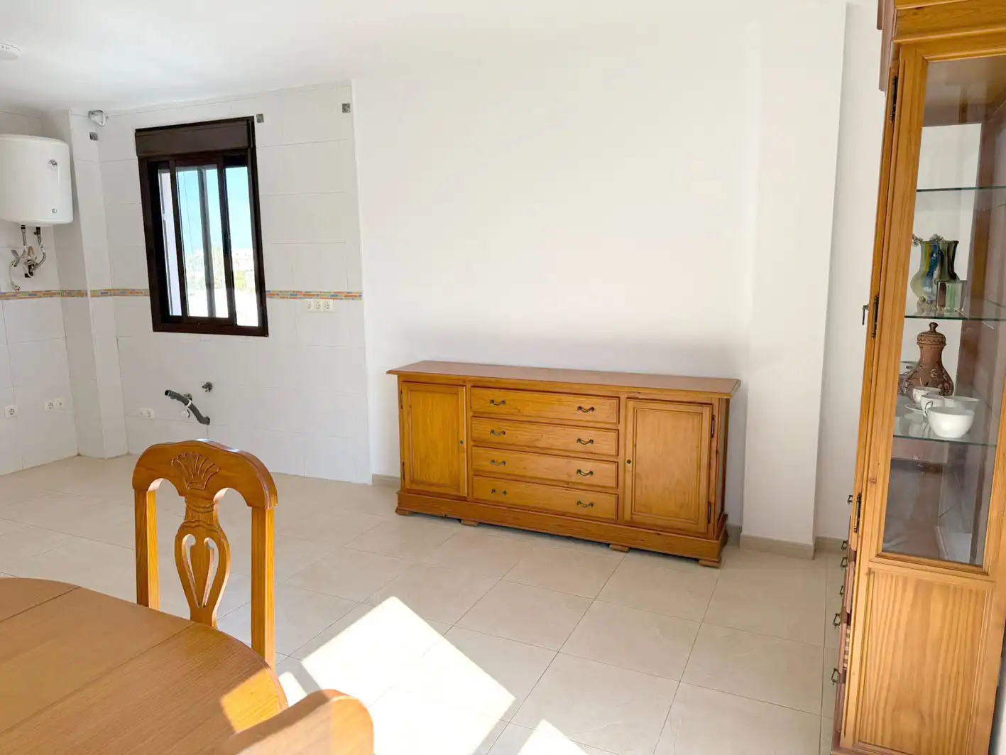 Dining room of Flat for sale in Roquetas de Mar  with Furnished