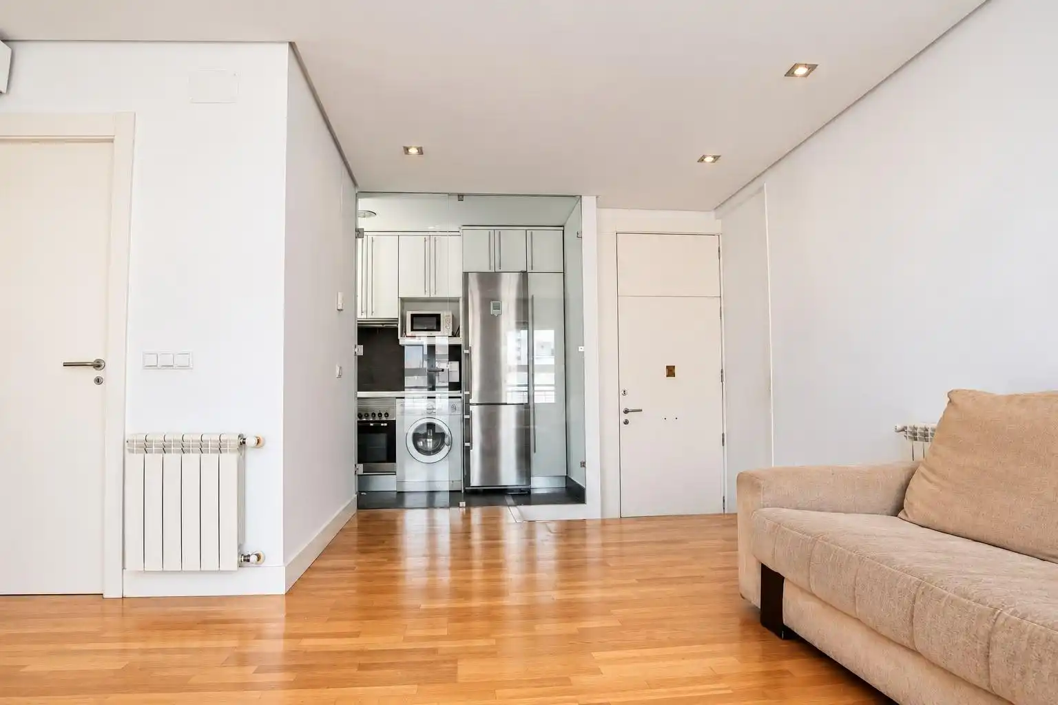 Sala de estar de Piso en venta en Madrid con Aire acondicionado, Calefacción y Amueblado