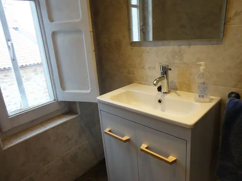 Bathroom of Houses for sale in Quintanar de la Sierra  with Heating