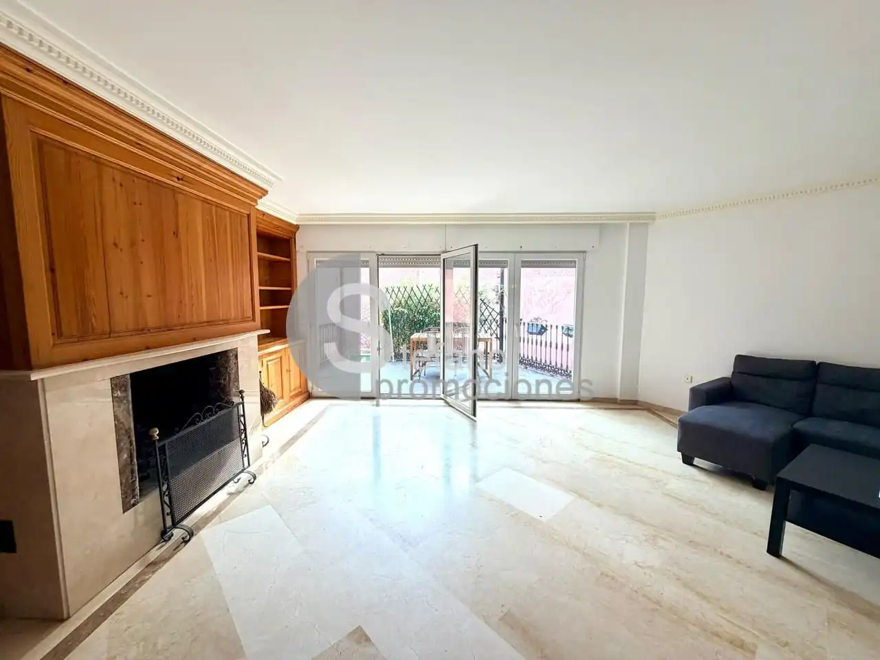Living room of Detached homes for rent in Málaga  with Air Conditioner, Private garden and Terrace
