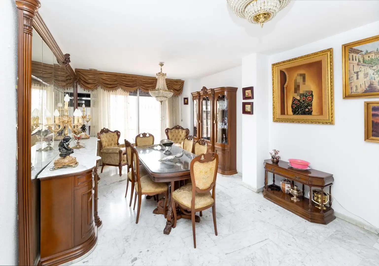 Dining room of Attic for sale in Ronda