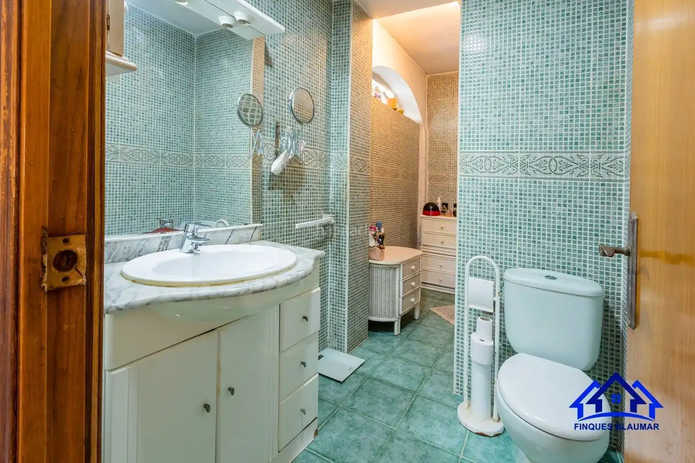 Baño de Casa o chalet en venta en Arenys de Mar con Jardín privado, Trastero y Piscina