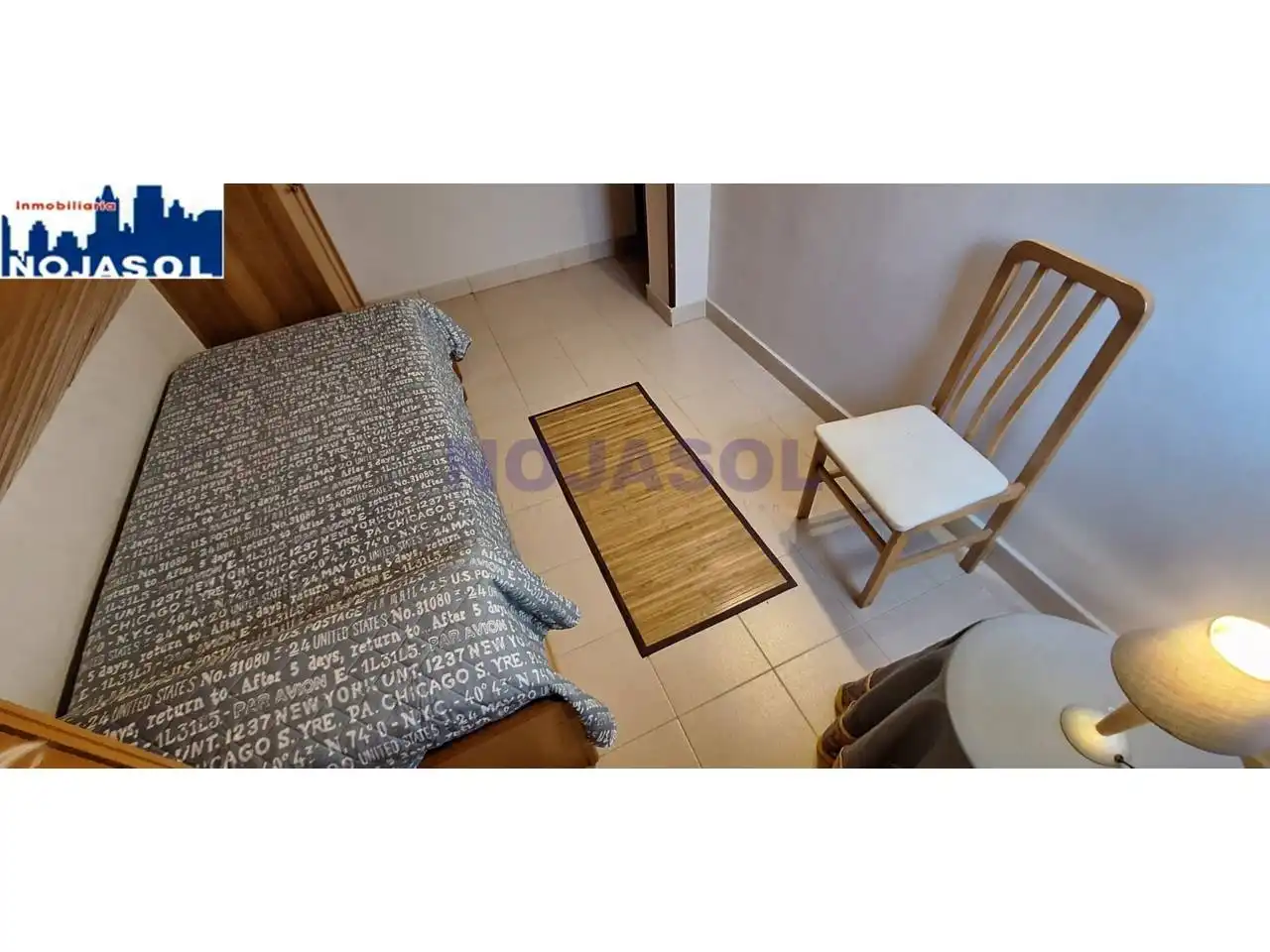 Schlafzimmer von Maisonette zur Miete in Noja mit Heizung, Terrasse und Möbliert