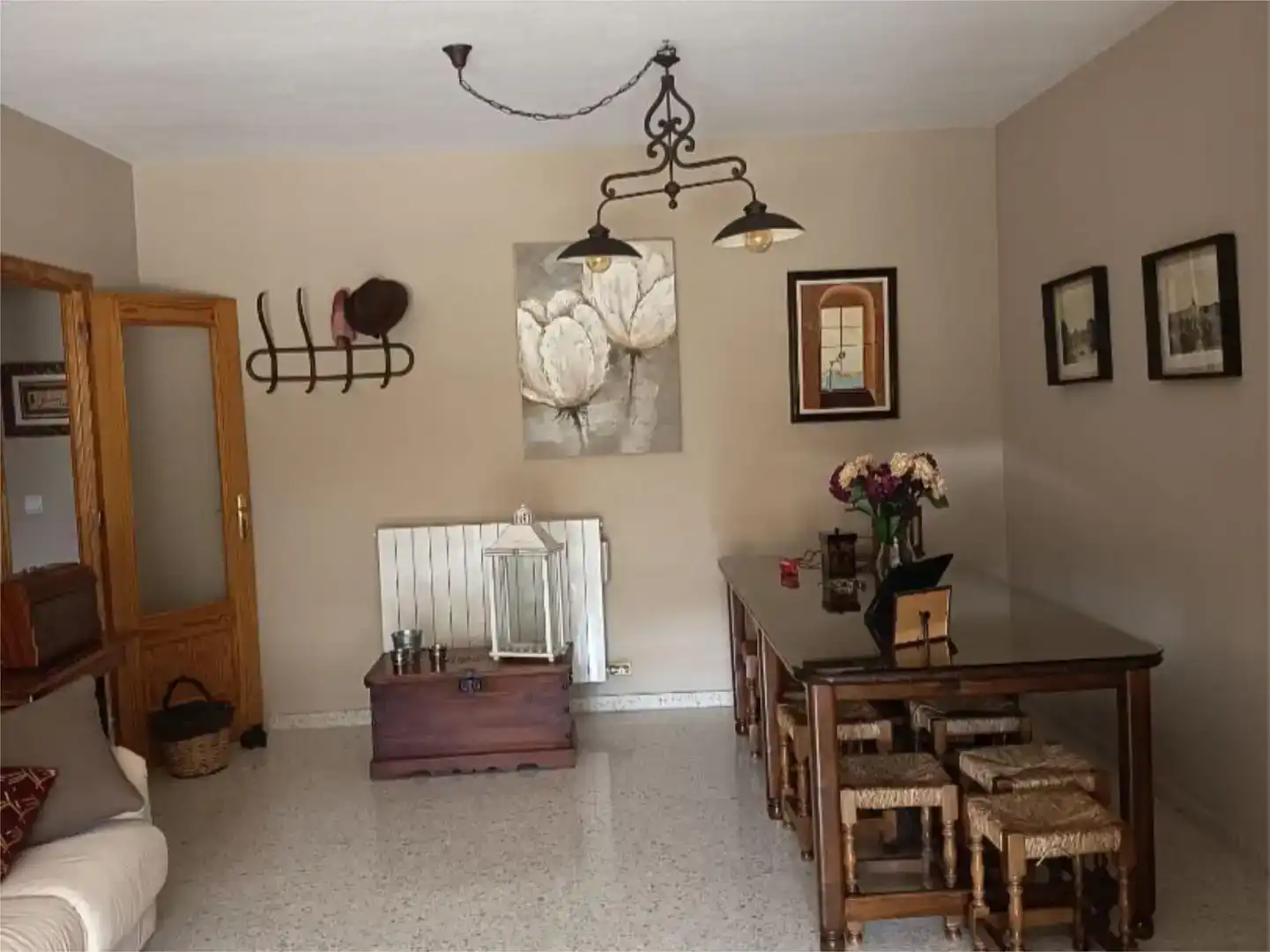 Dining room of Flat for sale in  Granada Capital