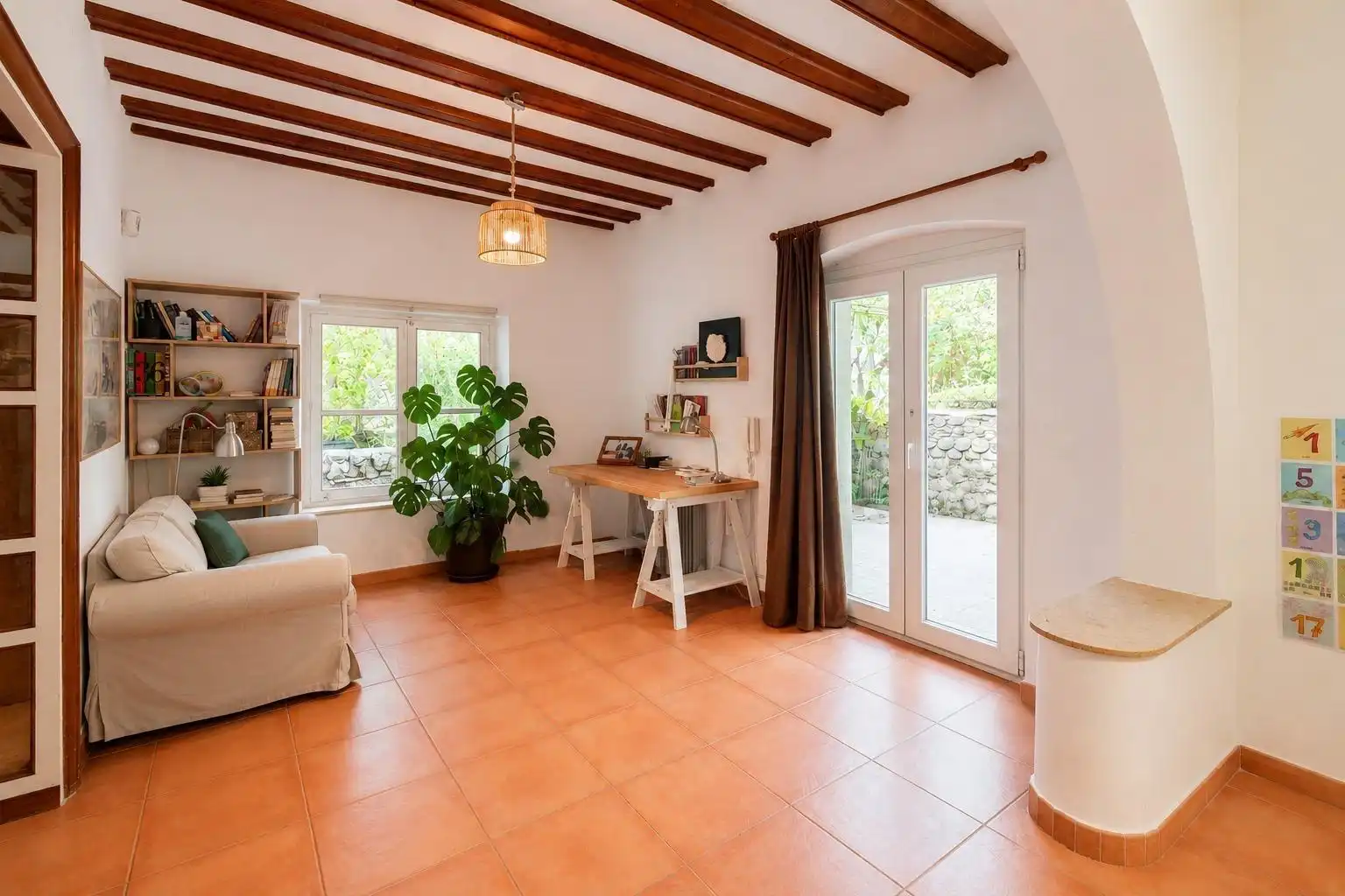 Casa aparellada amb piscina en venda a Abantos - Carmelitas, imagen 8