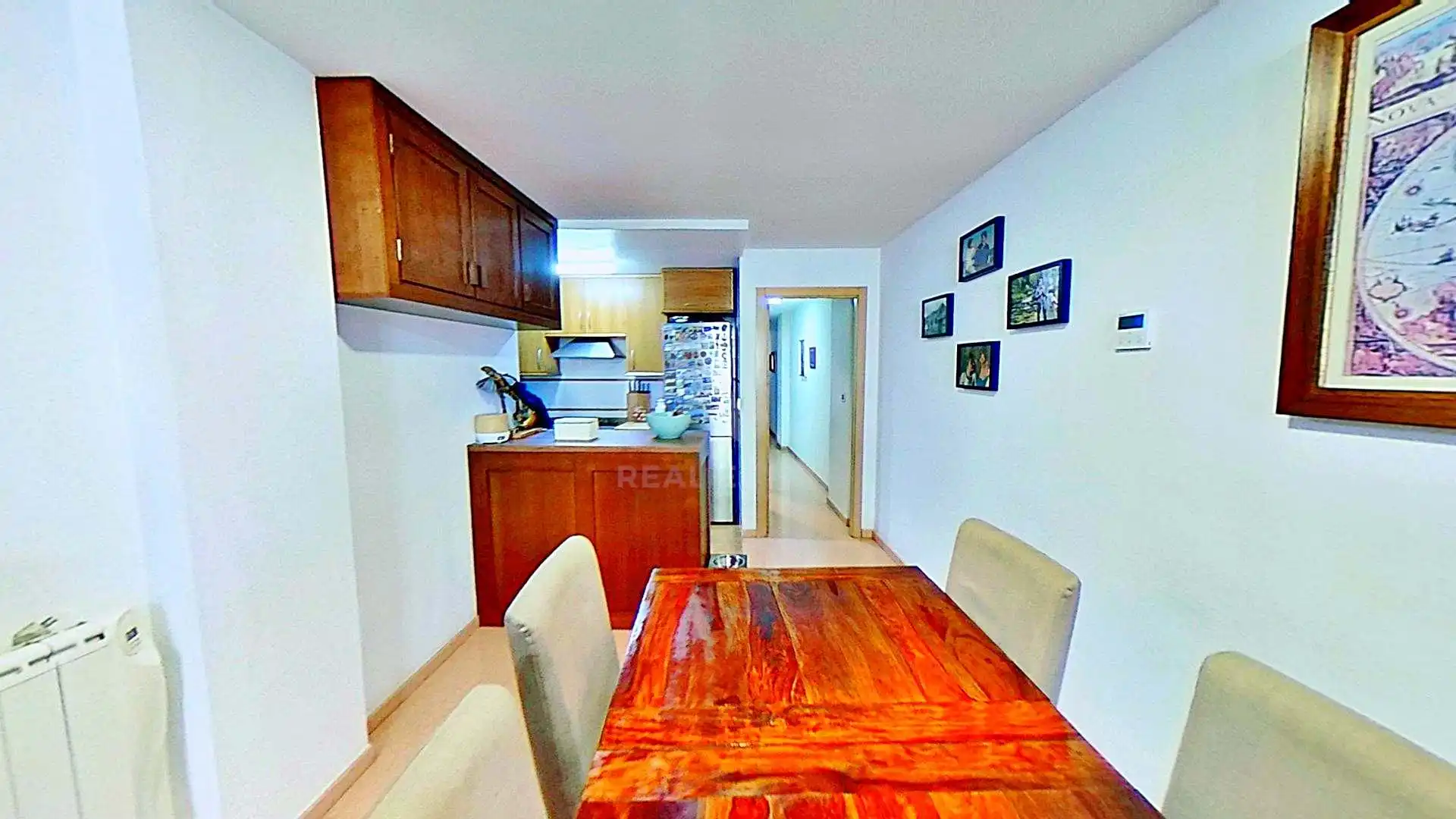 Cocina de Piso en venta en Alicante / Alacant con Aire acondicionado, Calefacción y Terraza