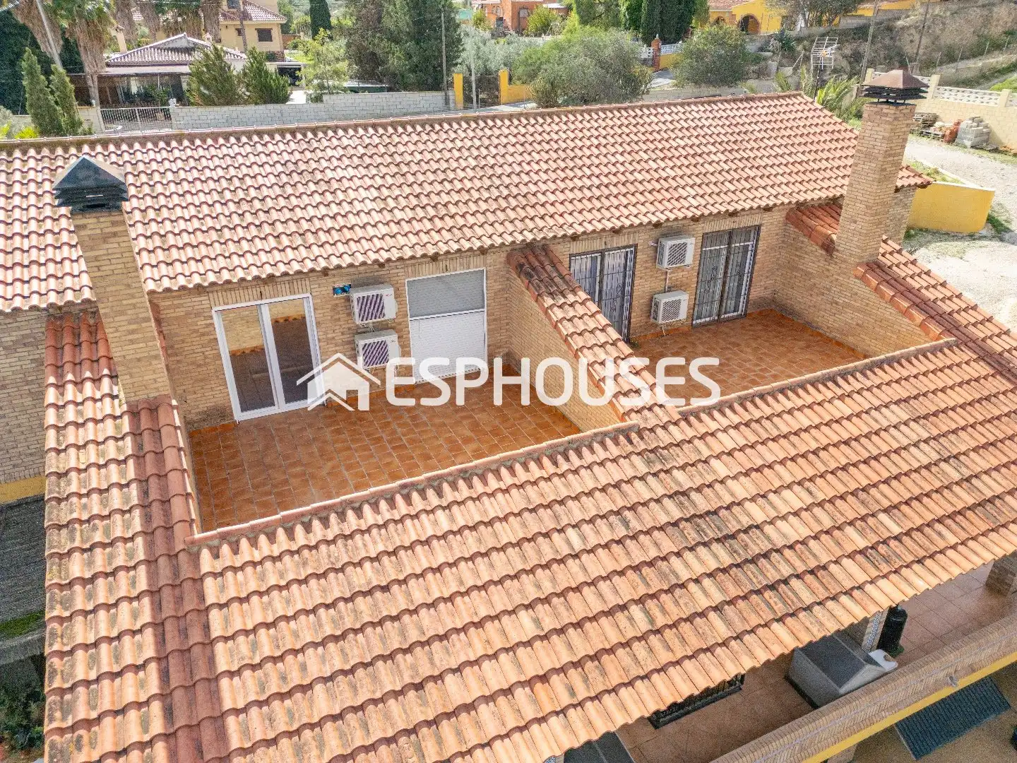 Terrassa de Casa o xalet en venda en Alicante / Alacant amb Aire condicionat, Terrassa i Piscina
