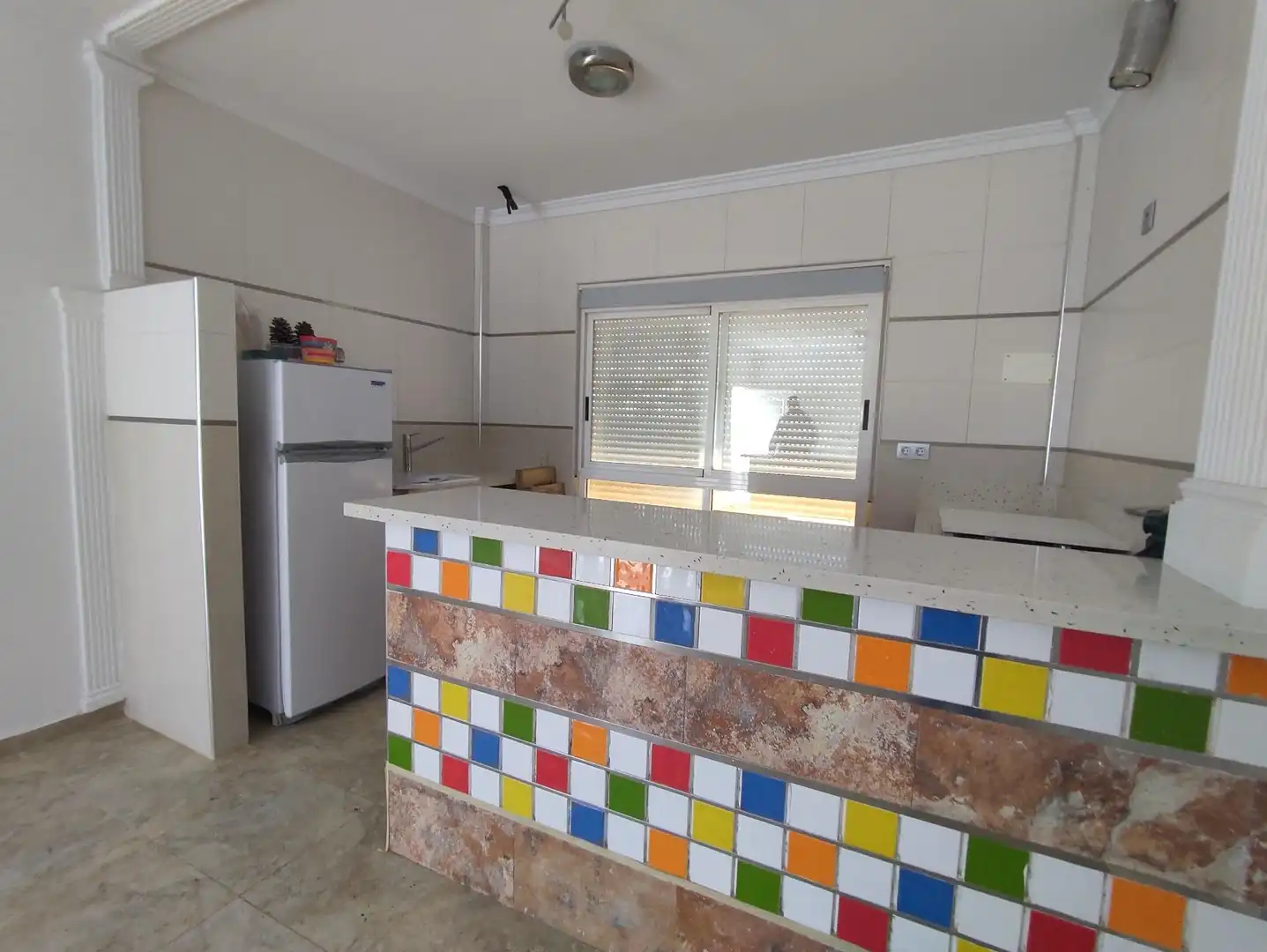Cuina de Casa o xalet en venda en Elche / Elx amb Jardí privat, Terrassa i Traster