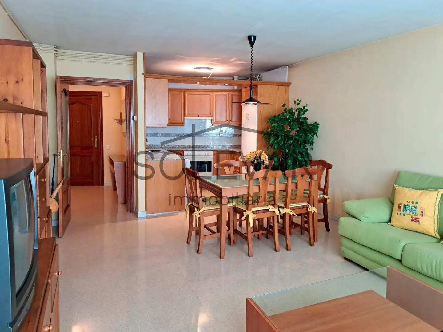 Dining room of Flat for sale in Tremp  with Air Conditioner, Heating and Balcony