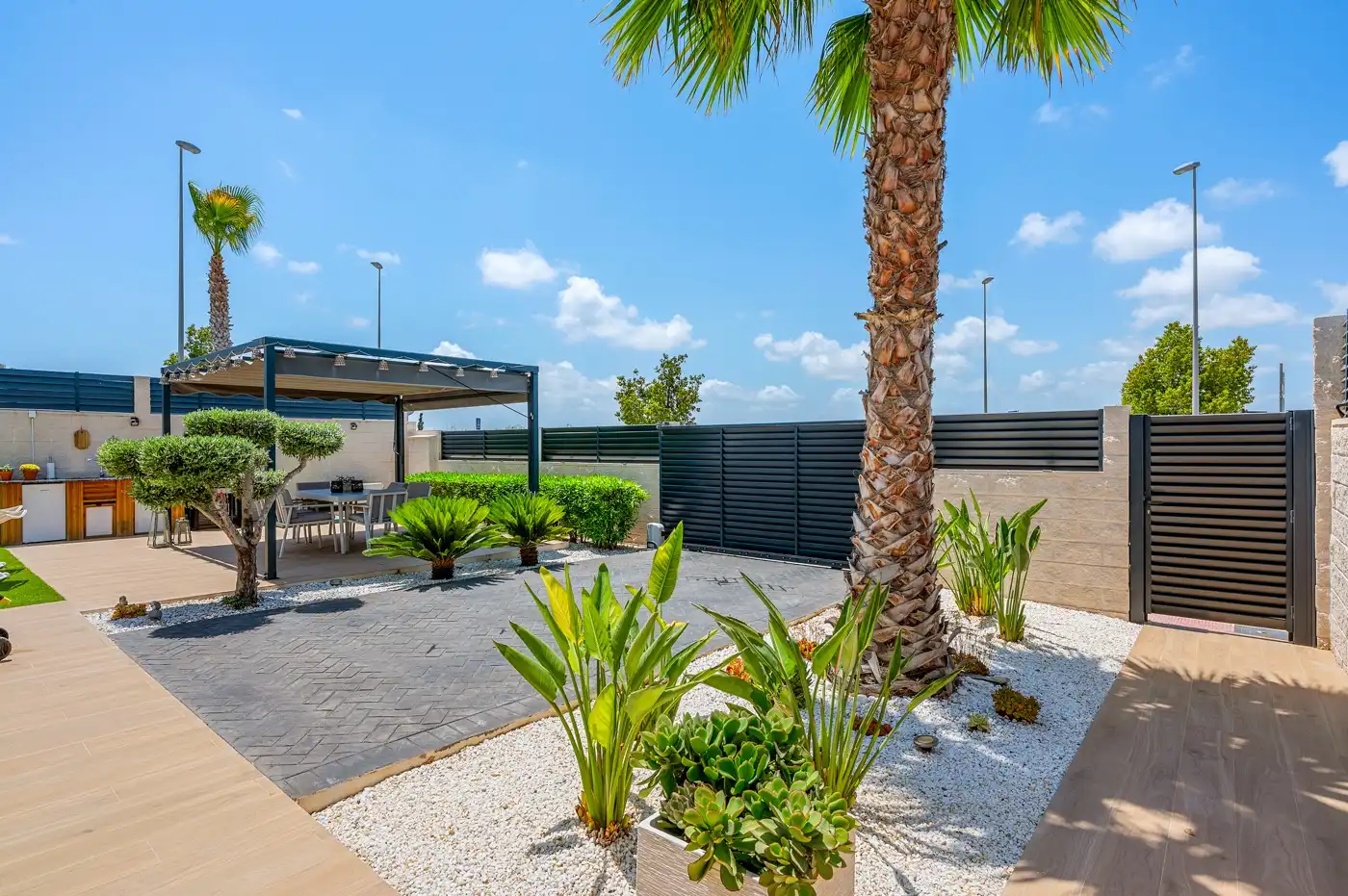 Terrace of Houses for sale in Benijófar  with Air Conditioner, Heating and Private garden