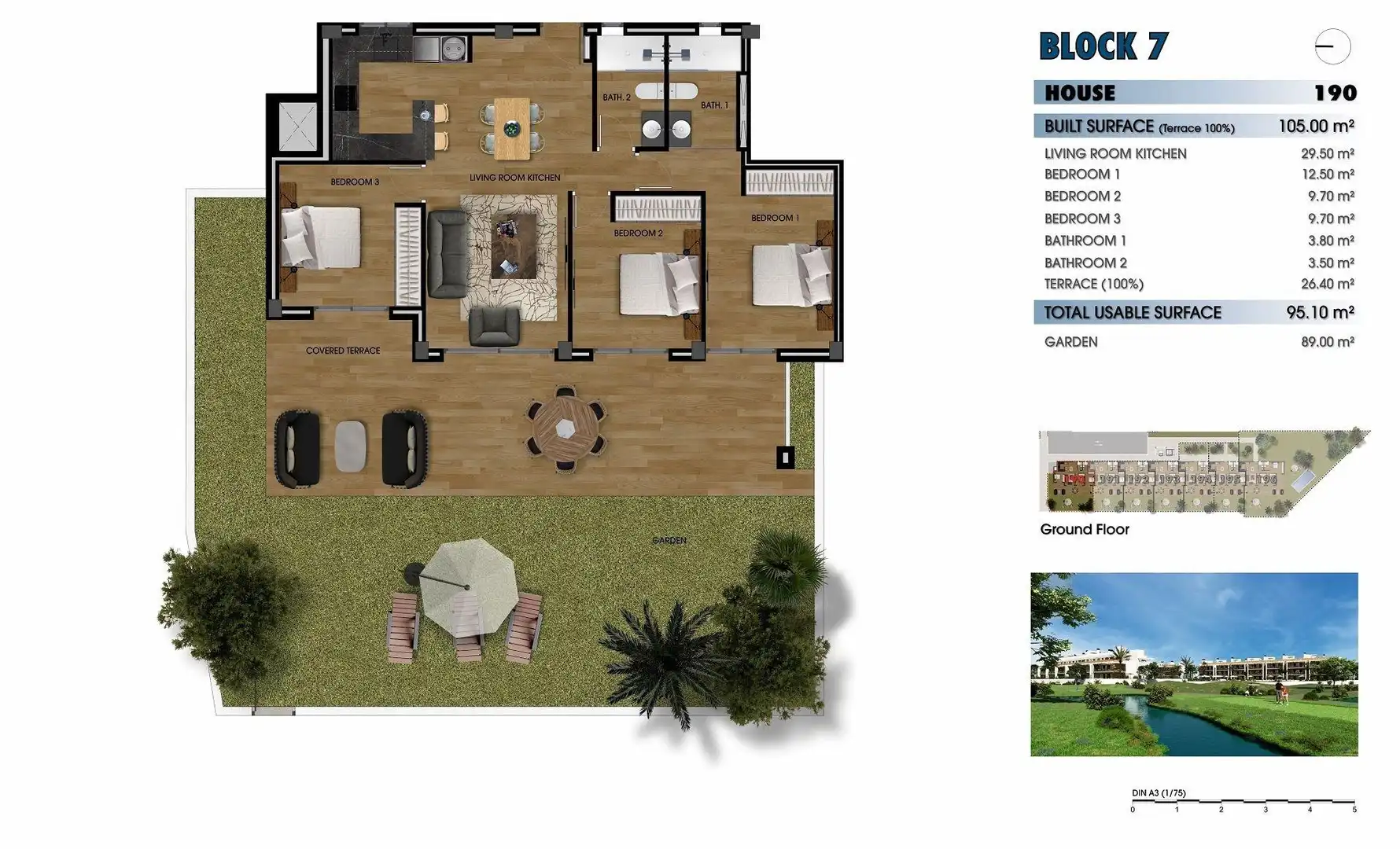Apartments for sale in Los Alcázares  with Private garden, Terrace and Storage room