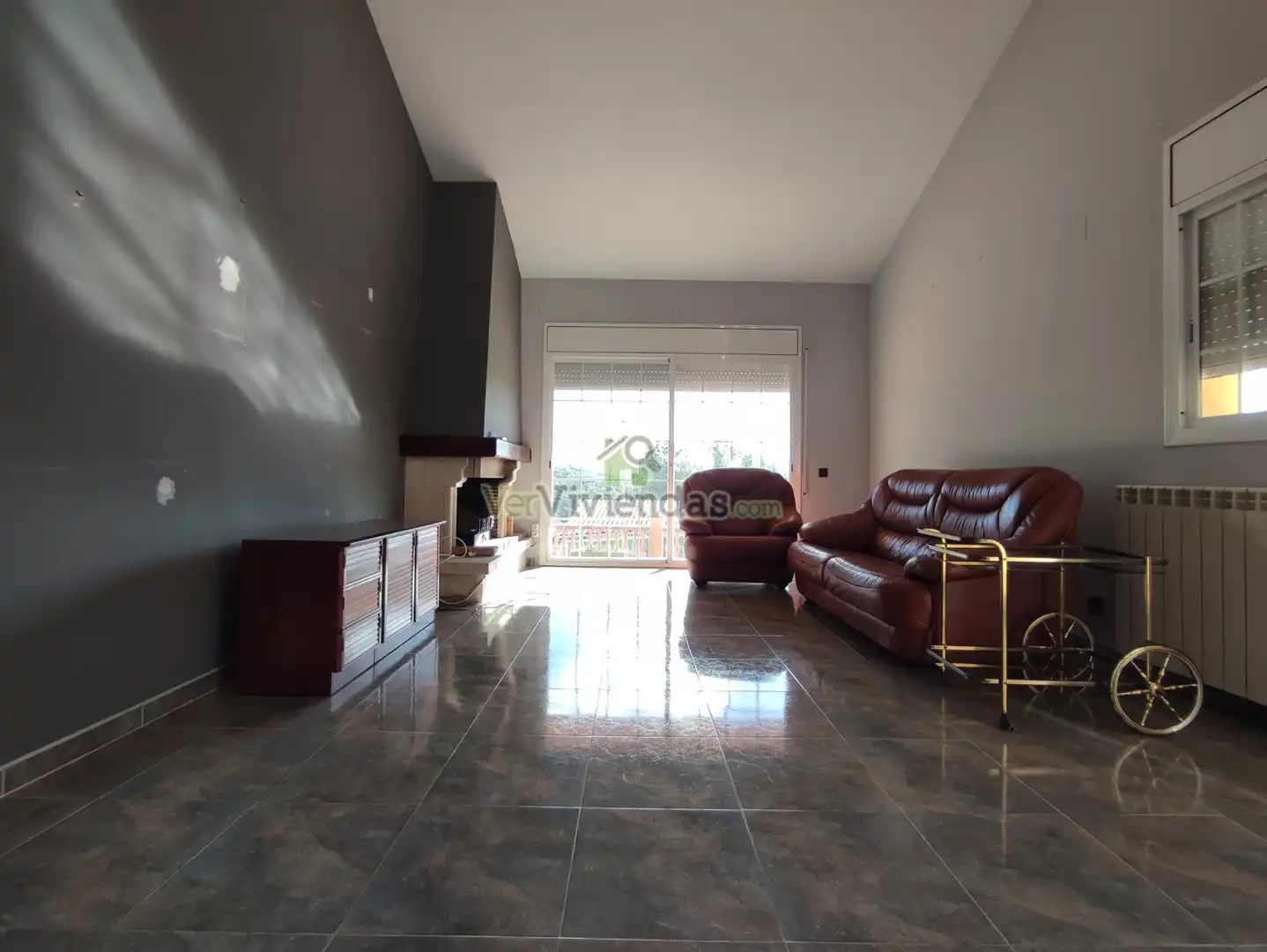 Sala d'estar de Casa o xalet en venda en Begues amb Aire condicionat, Calefacció i Jardí privat