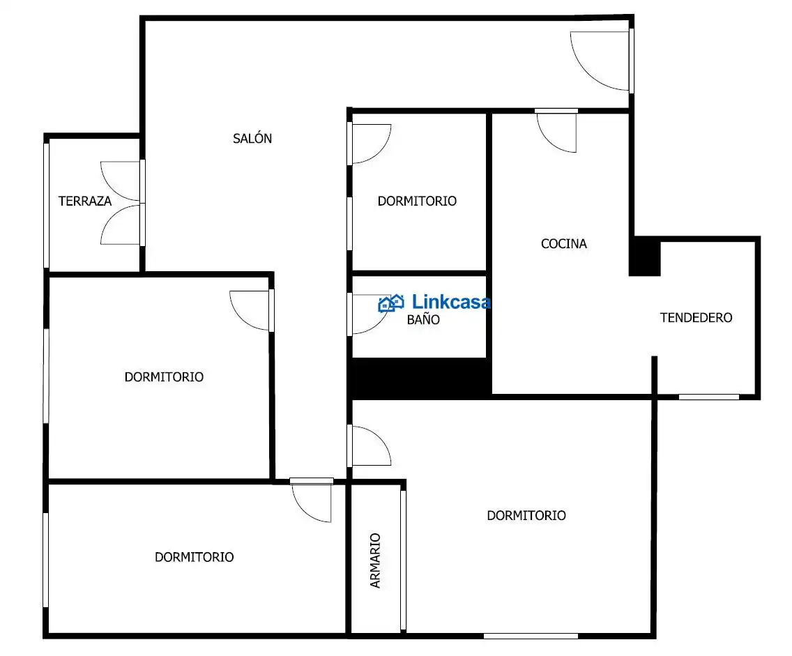 Piso en venta en Madrid con Terraza