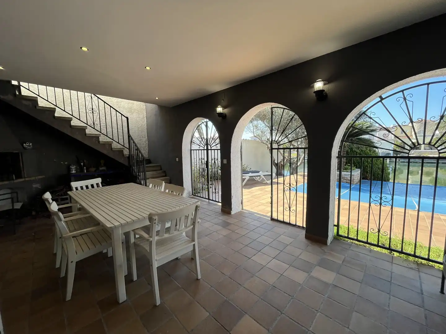 Terrassa de Casa o xalet en venda en Empuriabrava