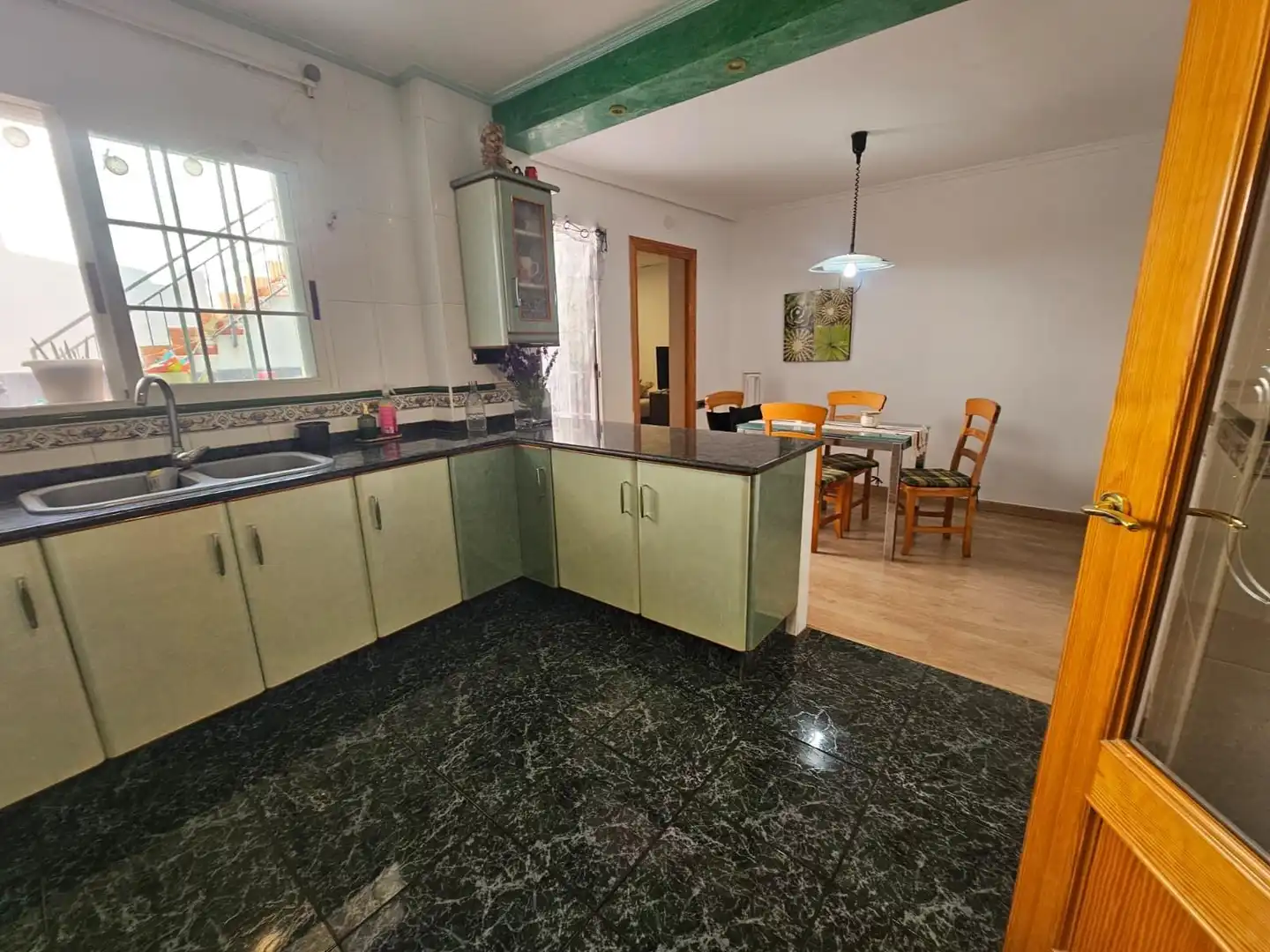 Cocina de Casa o chalet en venta en Sagunto / Sagunt con Calefacción, Terraza y Trastero