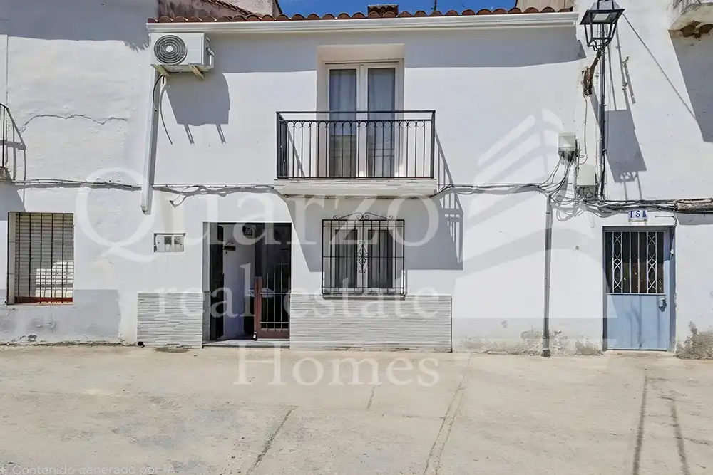 Vista exterior de Casa adosada en venda en Ceclavín amb Aire condicionat, Calefacció i Terrassa