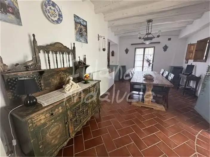 Dining room of Country homes for sale in Fuente-Tójar  with Air Conditioner, Terrace and Storage room