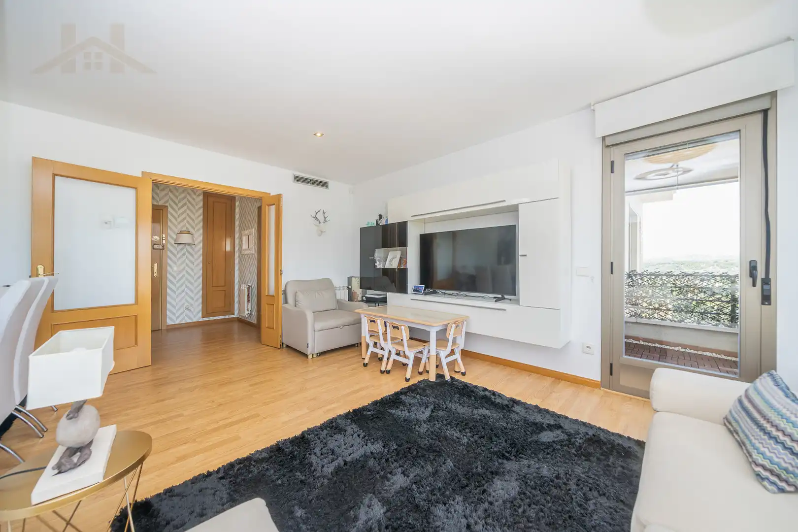 Sala de estar de Piso en venta en Las Rozas de Madrid