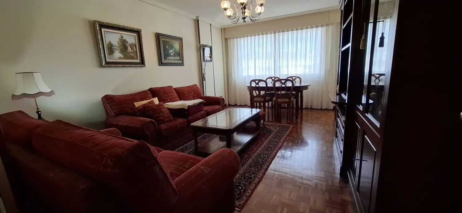 Sala d'estar de Pis en venda en A Coruña Capital  amb Calefacció