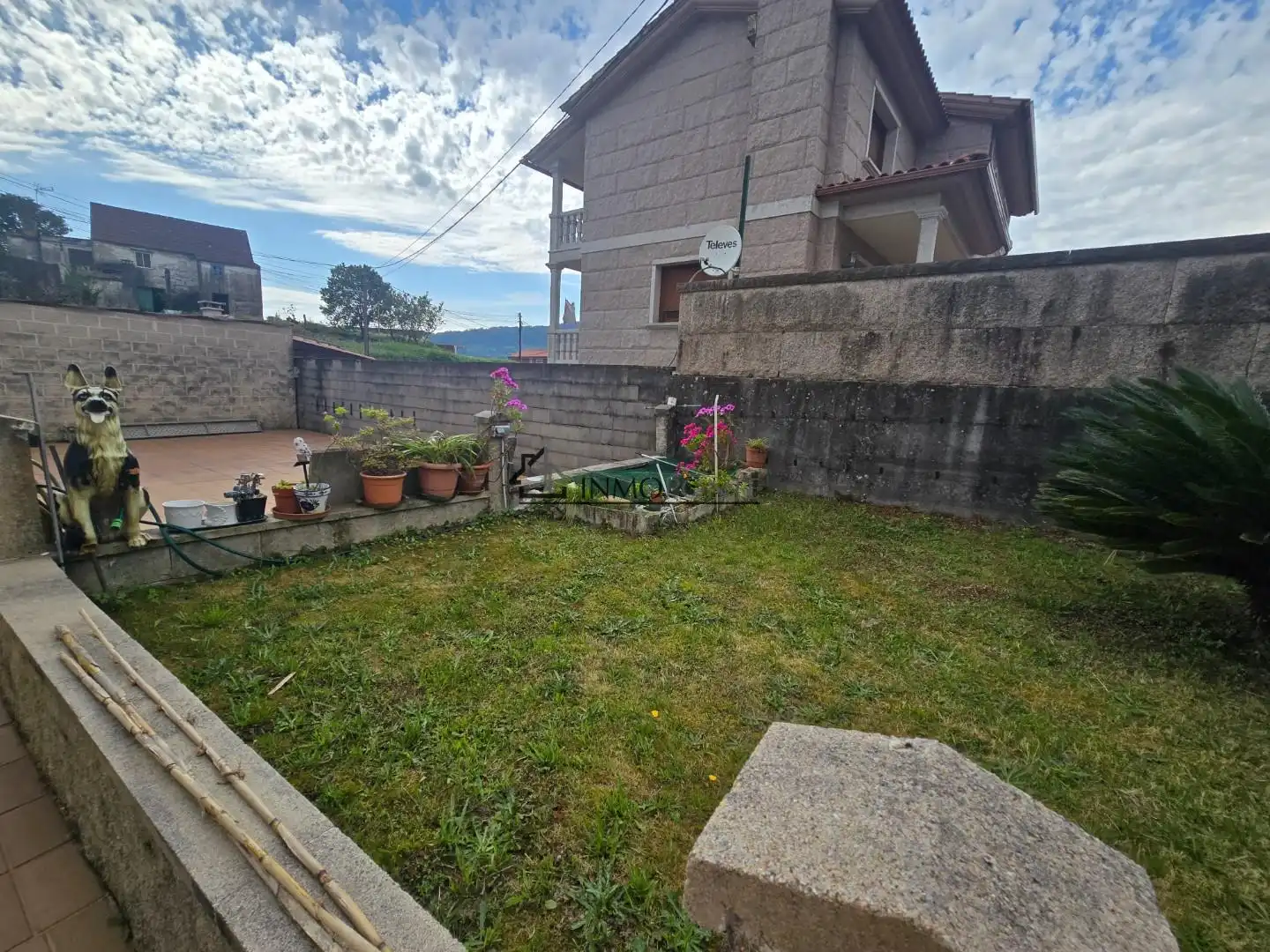 Garden of Houses for sale in Moaña  with Heating, Private garden and Terrace