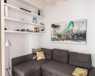 Sala d'estar de Apartament de lloguer en  Barcelona Capital amb Aire condicionat