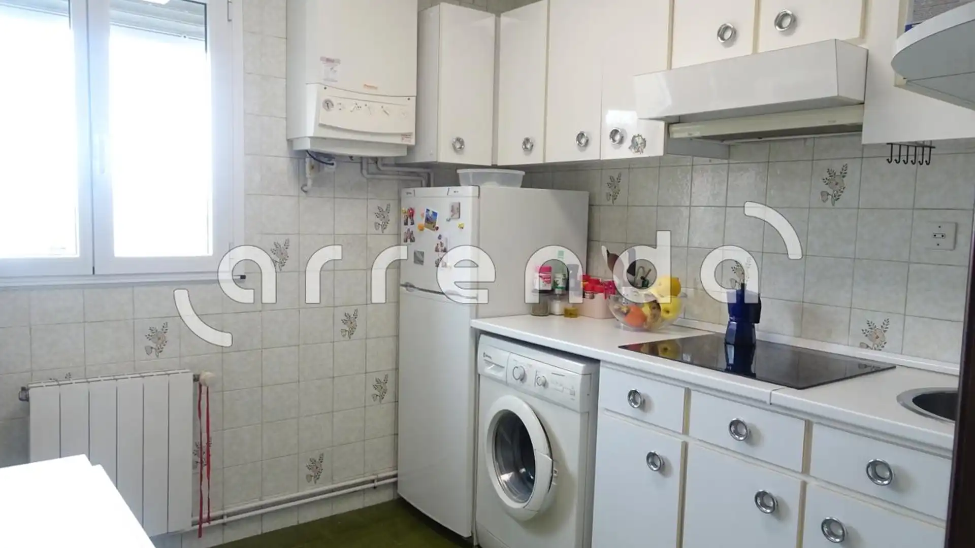 Cocina de Piso de alquiler en Santander con Calefacción y Amueblado