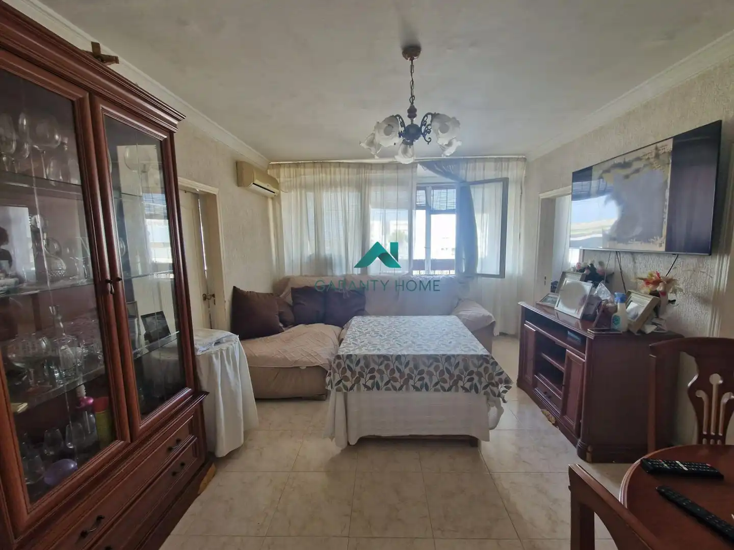 Living room of Flat for sale in Jerez de la Frontera  with Air Conditioner, Terrace and Storage room