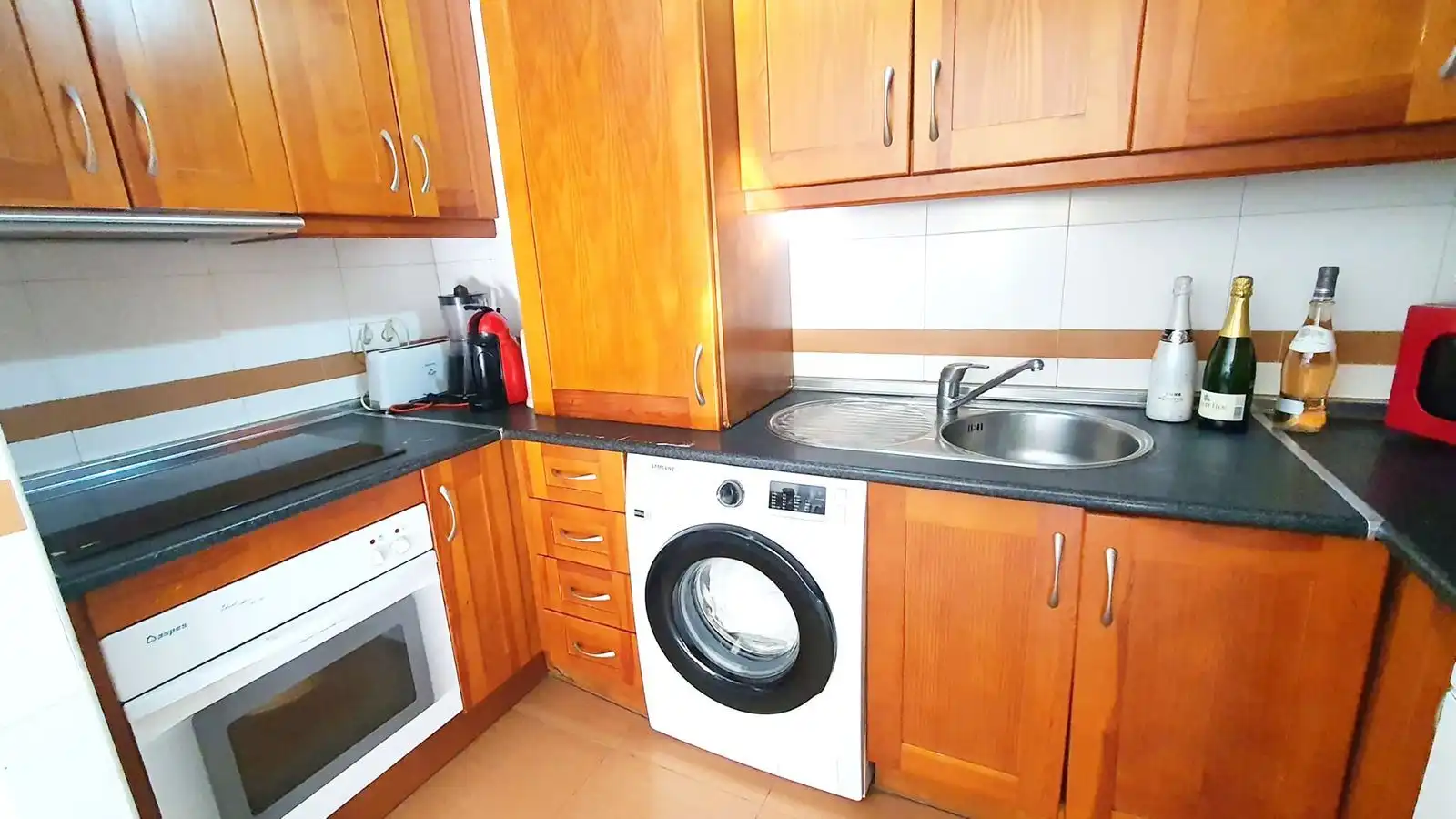 Cocina de Piso en venta en Fuengirola con Aire acondicionado, Terraza y Amueblado