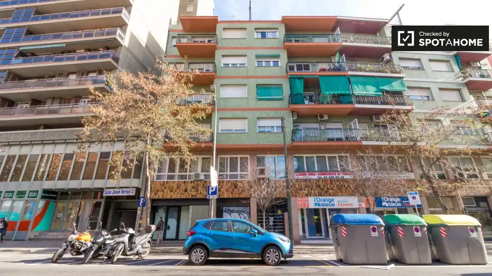 Vista exterior de Pis de lloguer en Barcelona amb Aire condicionat, Calefacció i Moblat