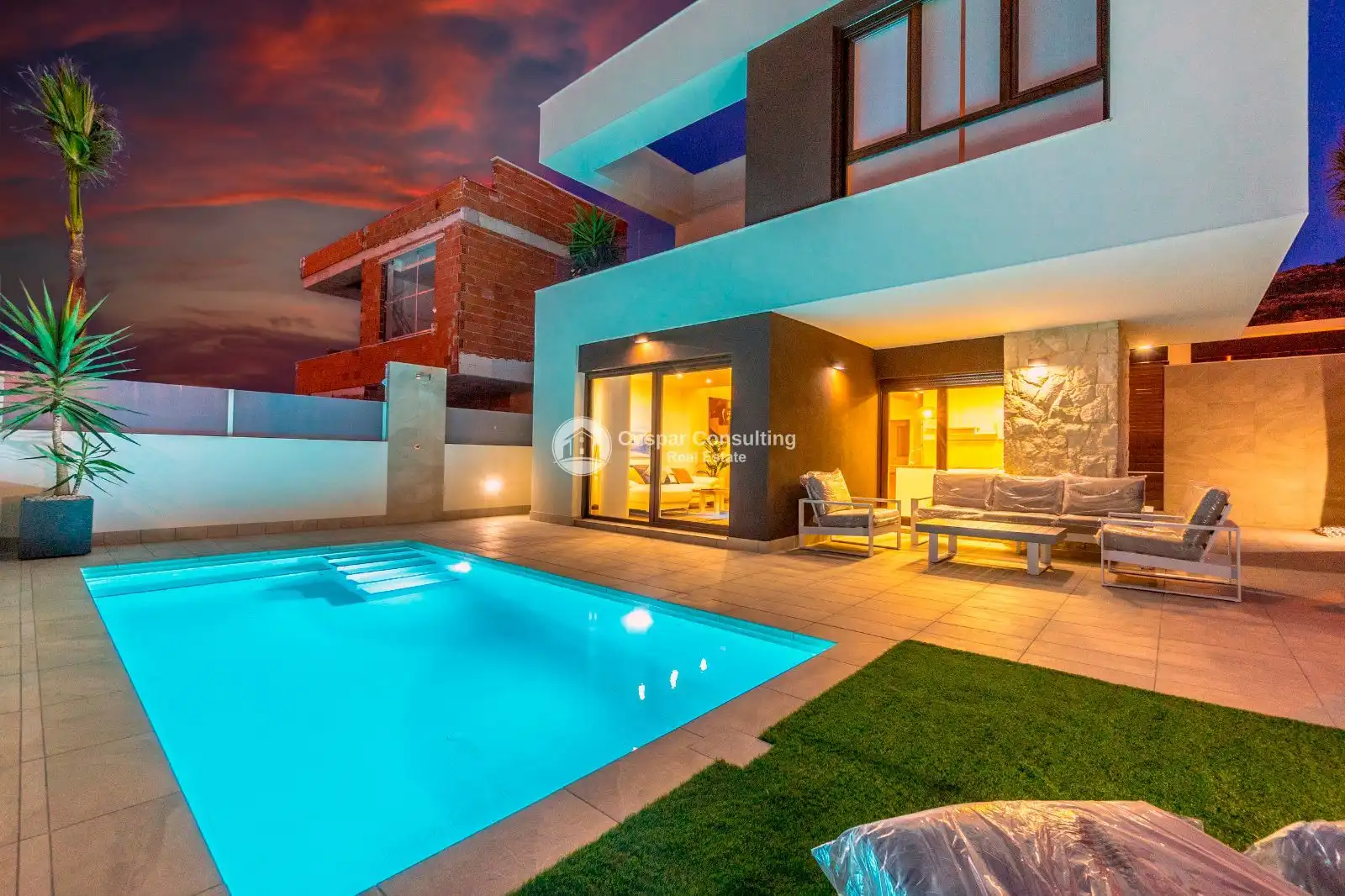 Swimming pool of Houses for sale in Rojales  with Air Conditioner, Heating and Private garden