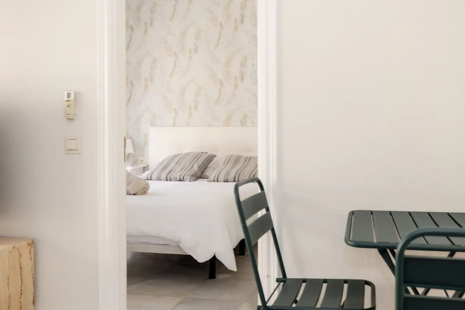 Bedroom of Flat for sale in Málaga  with Air Conditioner, Heating and Storage room