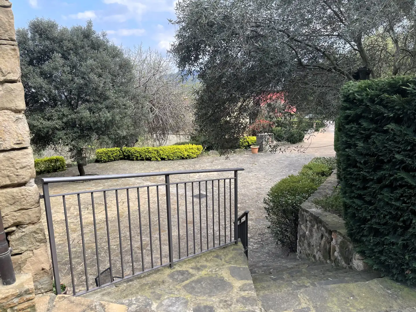 Jardí de Finca rústica en venda en Mieres (Girona) amb Calefacció, Parquet i Terrassa