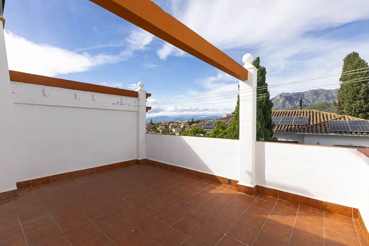 Terrassa de Casa adosada en venda en Marbella amb Terrassa i Traster