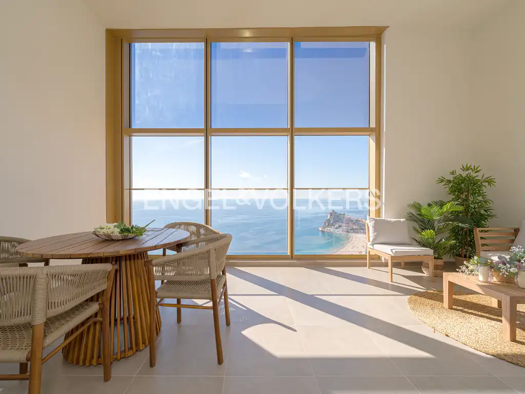 Balcony of Flat for sale in Benidorm  with Air Conditioner, Terrace and Jacuzzi