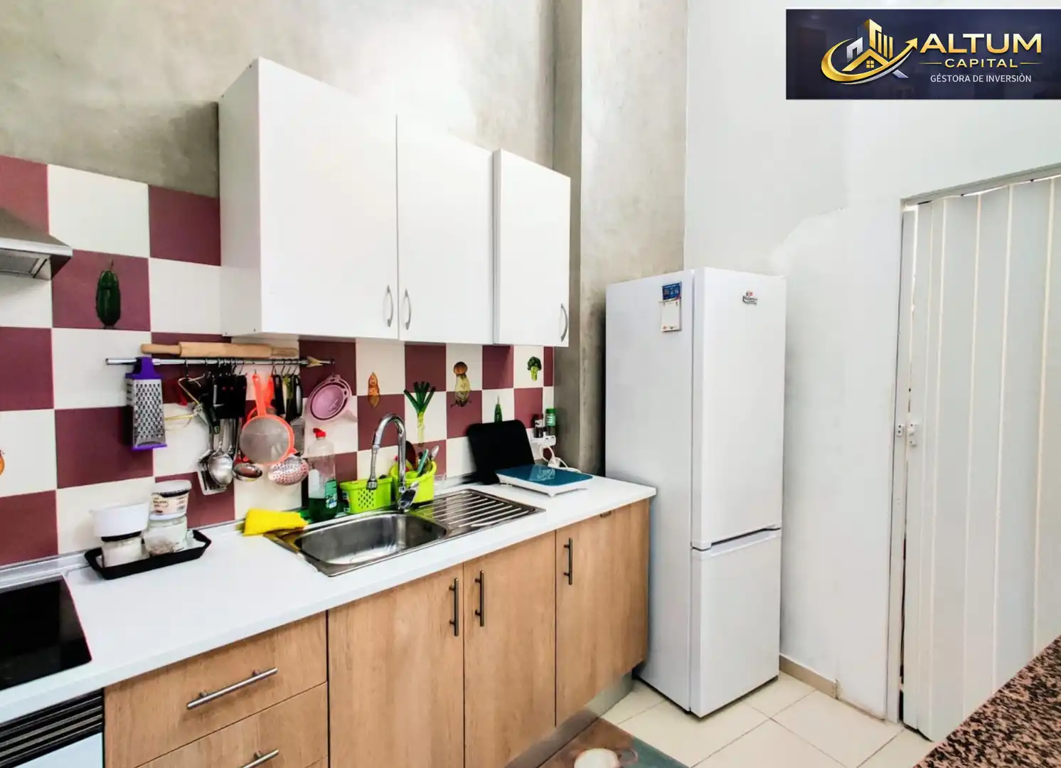 Kitchen of Flat for sale in Arona  with Furnished, Oven and Washing machine