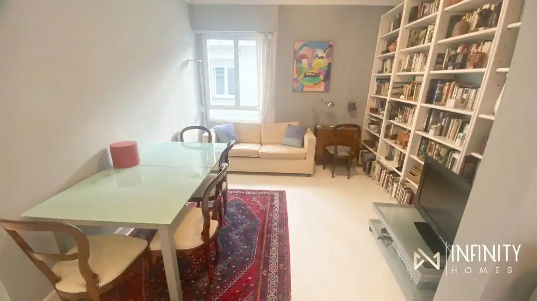 Sala de estar de Piso de alquiler en Bilbao  con Calefacción y Terraza