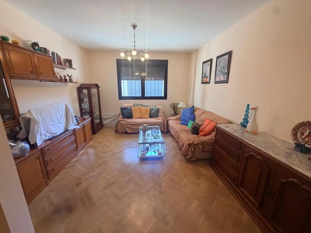 Living room of Ground floor for sale in Tarancón  with Heating, Parquet flooring and Storage room