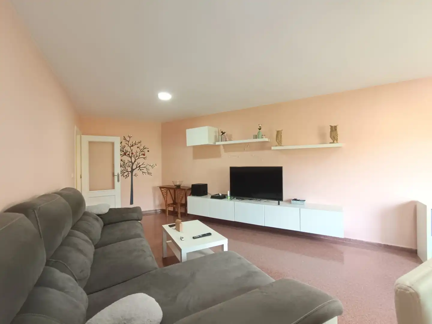 Living room of Flat for sale in Polop  with Storage room and Furnished