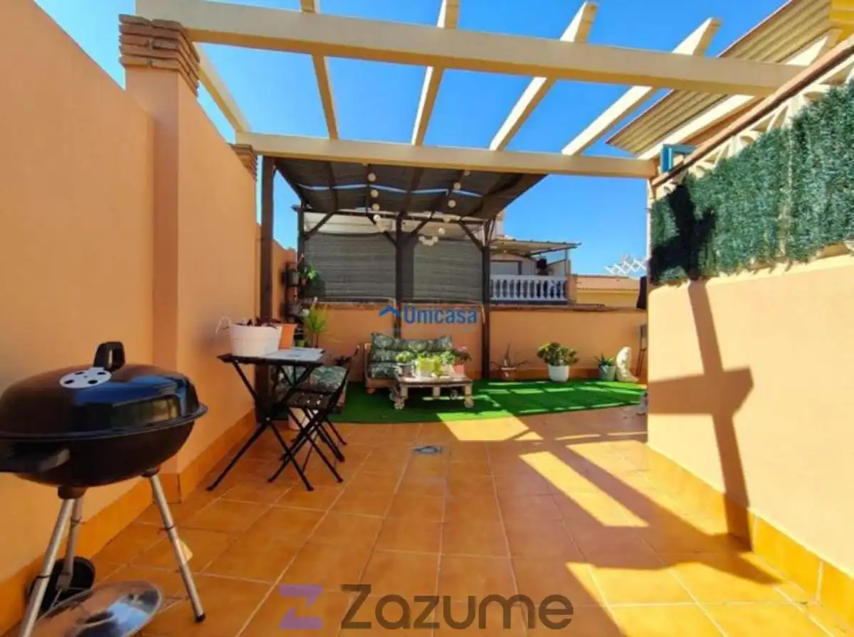 Terrace of Duplexes for rent in Málaga  with Air Conditioner, Oven and Washing machine
