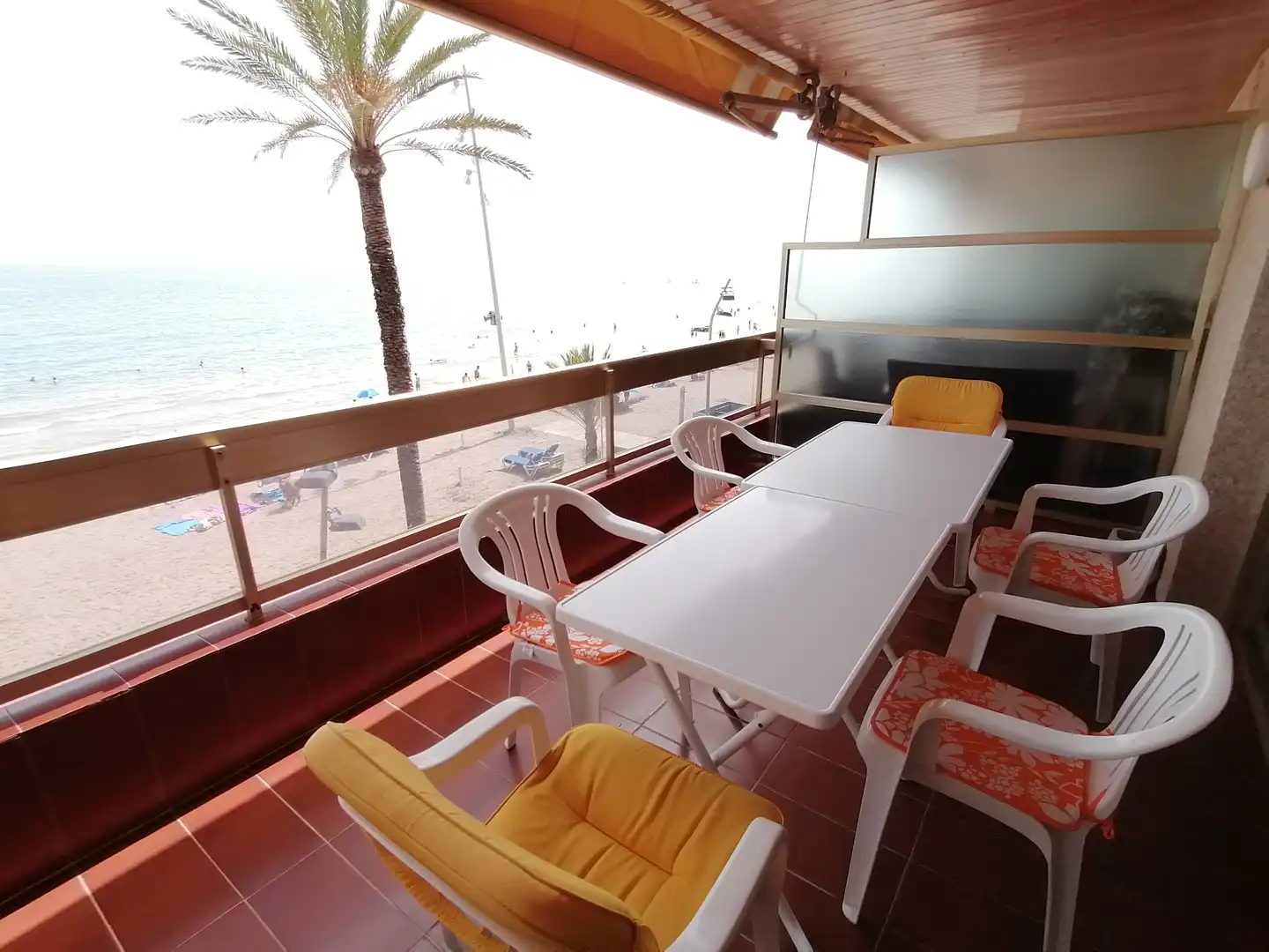 Terraza de Apartamento de alquiler en Calafell con Terraza, Amueblado y Horno