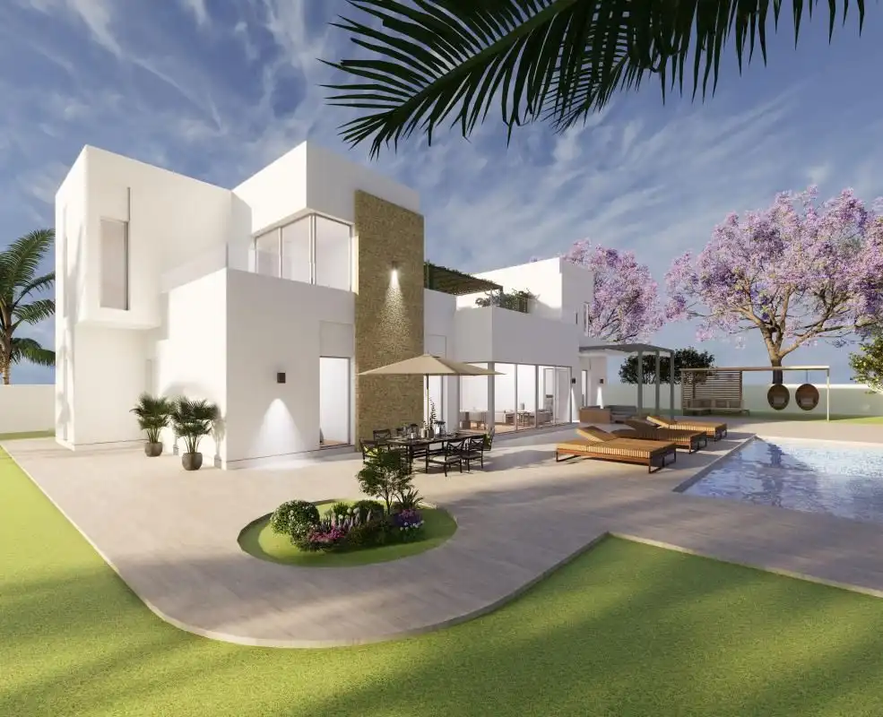 Xalet amb piscina en venda a Nueva Torrevieja - Aguas Nuevas