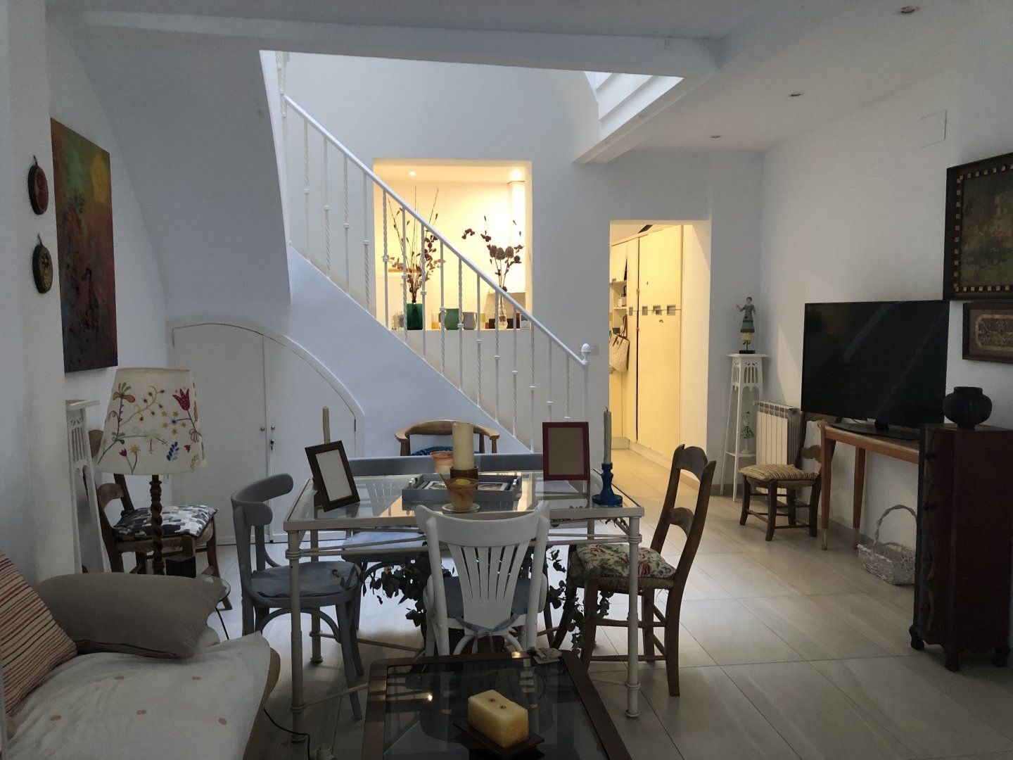 Dining room of House or chalet for sale in  Sevilla Capital  with Air Conditioner, Heating and Terrace