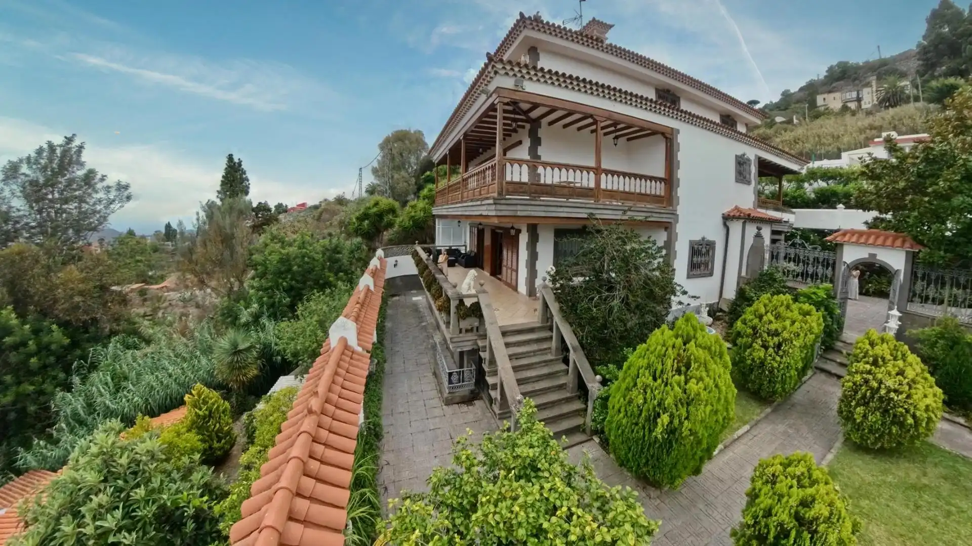 Jardín de Casa o chalet en venta en Santa Brígida con Terraza, Trastero y Piscina