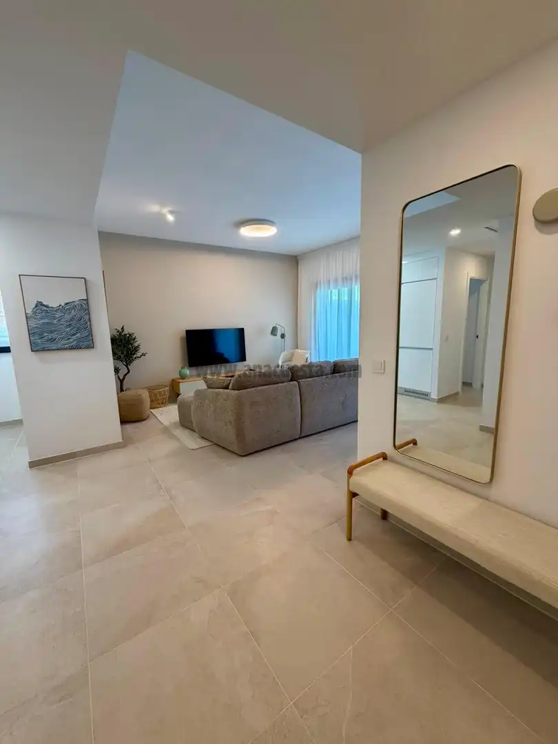 Sala de estar de Apartamento de alquiler en Estepona Pueblo