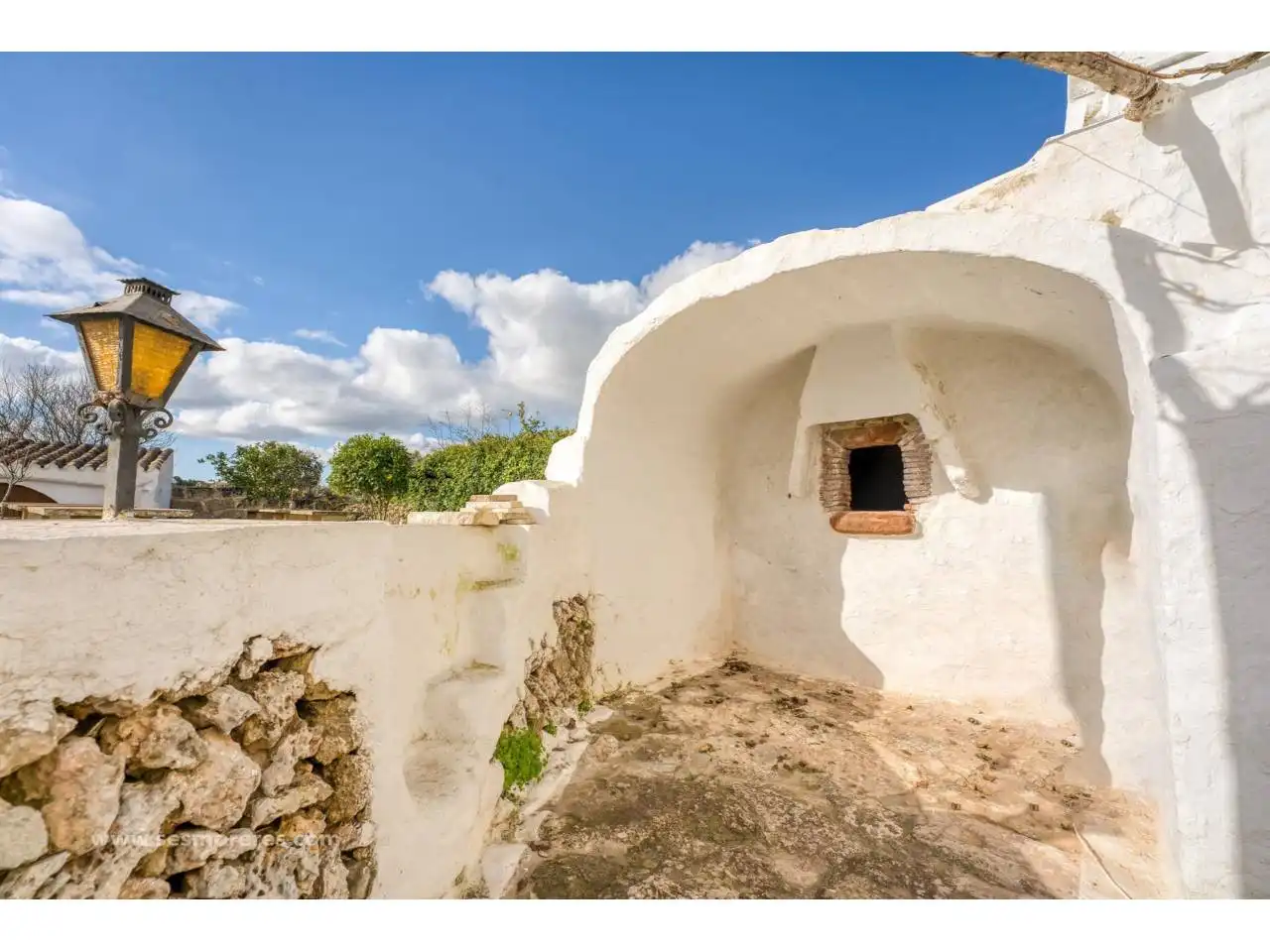 Vista exterior de Finca rústica en venda en Maó - Mahón amb Jardí privat