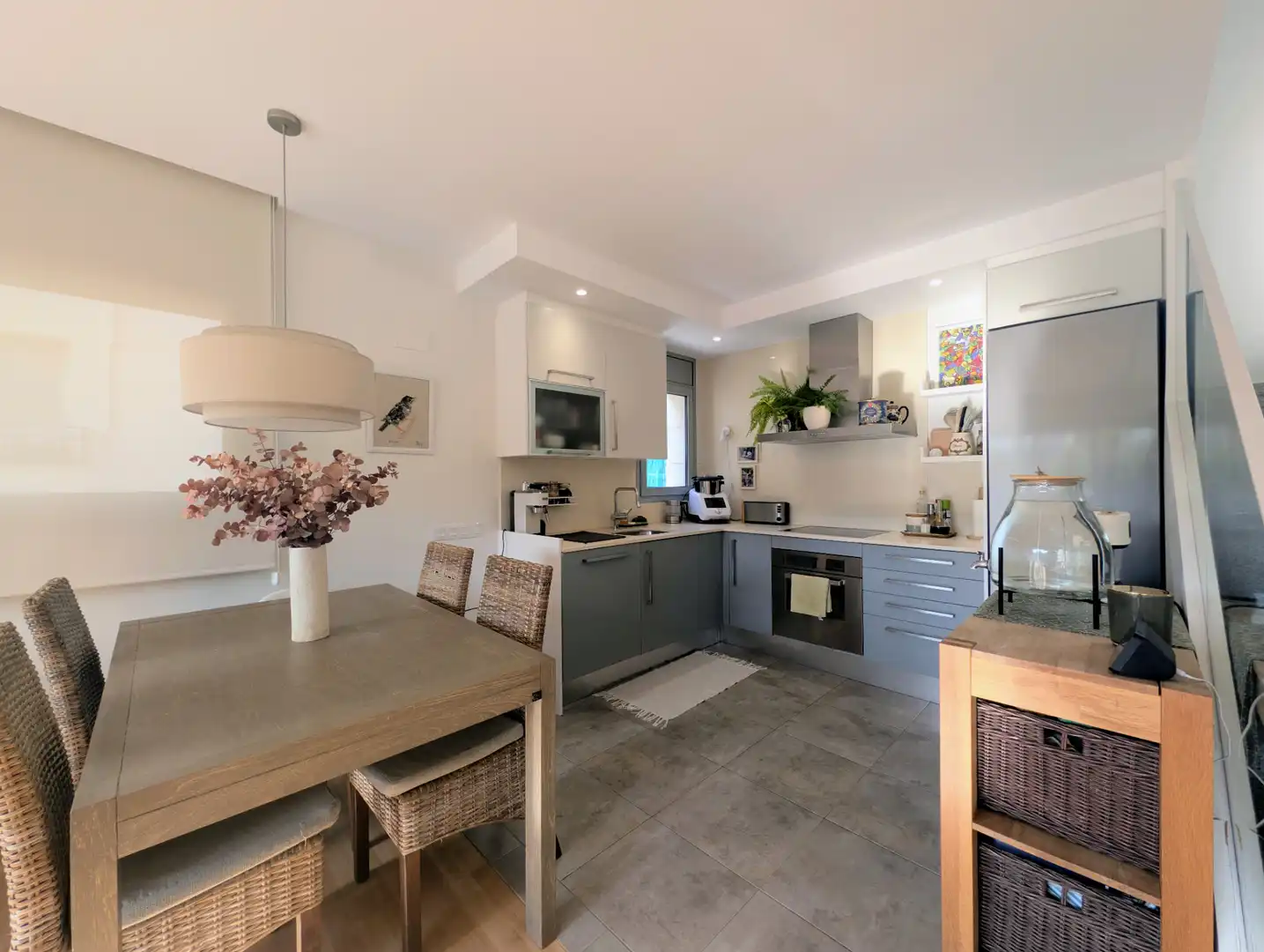 Kitchen of Duplexes for sale in Terrassa  with Air Conditioner and Terrace