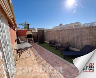 Terrace of Single-family semi-detached for sale in Burriana / Borriana  with Terrace and Balcony