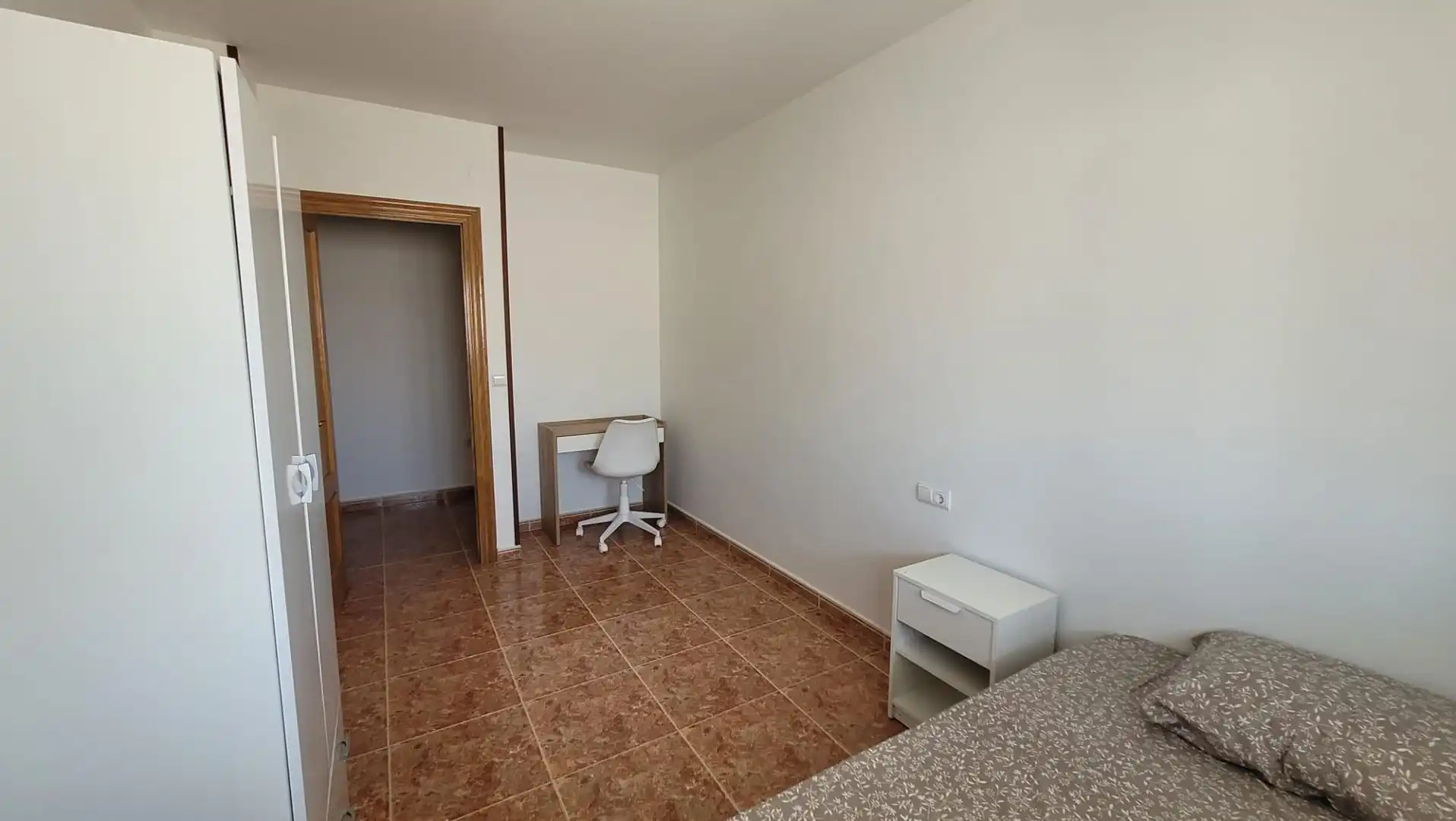 Schlafzimmer von Wohnung zum Verkauf in Abarán mit Klimaanlage, Terrasse und Möbliert