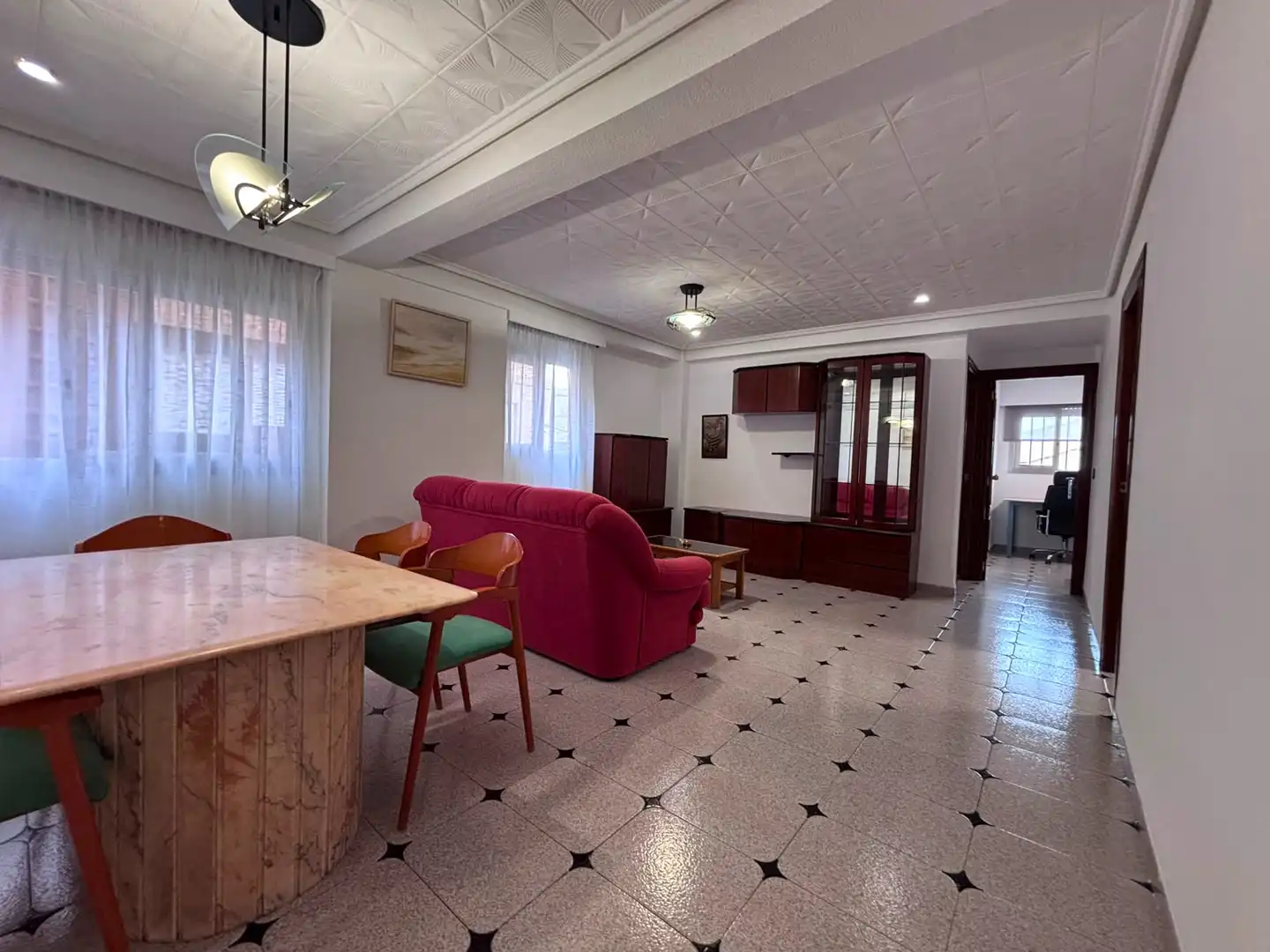 Wohnzimmer von Wohnung zur Miete in Burjassot mit Möbliert, Ofen und Waschmaschine