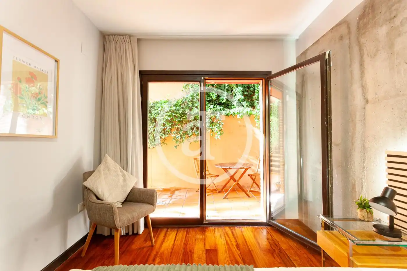 Terrace of Duplexes for rent in Madrid  with Air Conditioner, Heating and Furnished